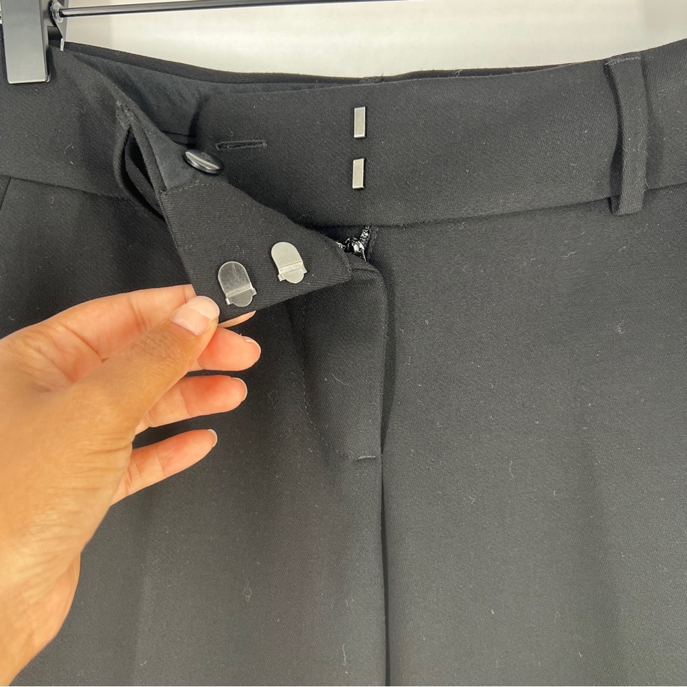 Ann Taylor LOFT Curvy Slim‎ Black Stretch Pants Size 0 Petite - Picture 4 of 13